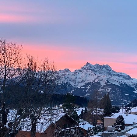 Chalet Plein Soleil Apartment Leysin Luaran gambar